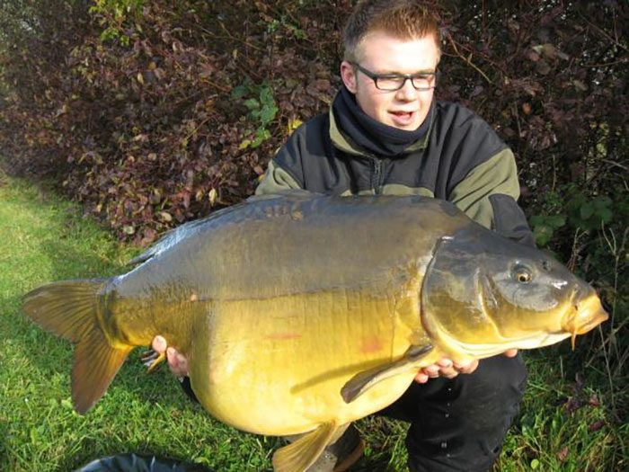 Door de jaren heen wist Wouter een aantal flinke karpers te vangen. Maar dit heeft geen invloed gehad op de contest. Immers ging het hierbij om de meest creatieve inzending.